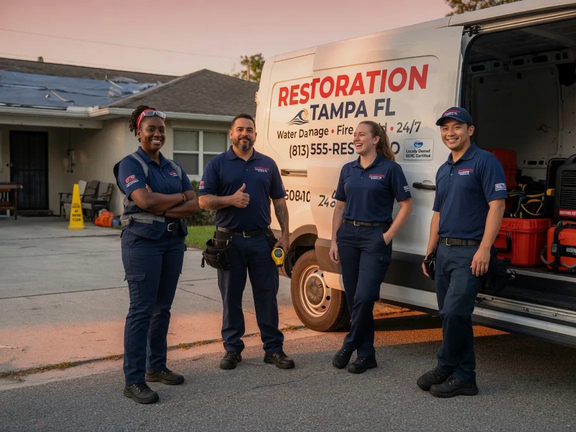 Water Damage Restoration company in Mutual, OK